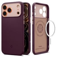 spigen nano pop mag magsafe iphone 17 pro burgundy bean