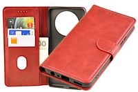 Etui portfel Wallet do Realme 11 czerwony
