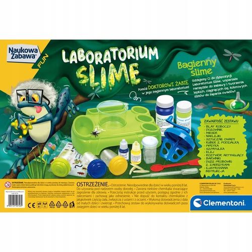 Clementoni Naukowa zabawa Laboratorium Slime 50726 na Arena.pl