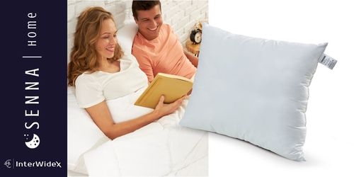 Poduszka CLASSIC MIĘKKA 70x80cm antyalergiczna Kremowa | Senna Home na Arena.pl