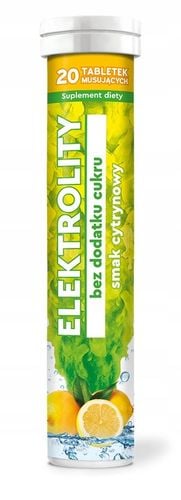 Elektrolity bez dodatku cukru 5 x 20 tabletek musujących MBM na Arena.pl