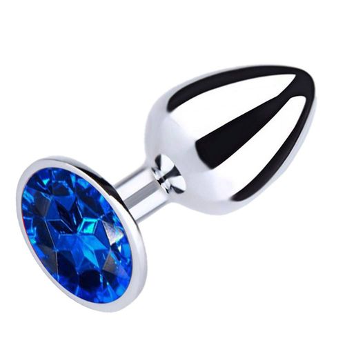 metal butt plug blue rozmiar m na Arena.pl