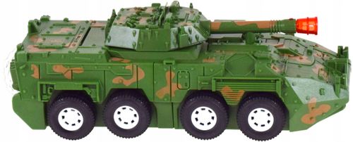 CZOŁG AUTO ROBOT AUTOBOT 2w1 POJAZD NA BATERIE ŚWIECI JEŹDZI DLA DZIECI na Arena.pl