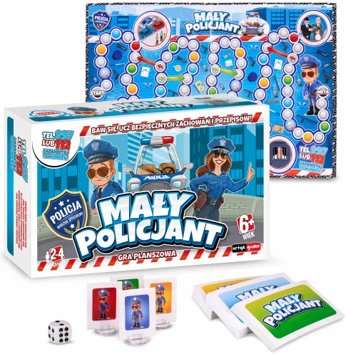 Gra planszowa. Policjant. Wersja podróżna na Arena.pl