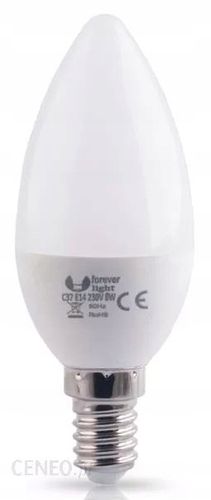 Żarówka Led E14 Świeca Ciepła 480Lm 6W Forever Wwa na Arena.pl