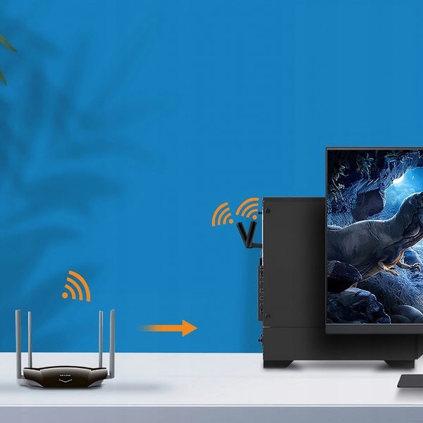 KARTA SIECIOWA WI-FI ADAPTER USB 3.0 1300Mbps DUAL zdjęcie 5