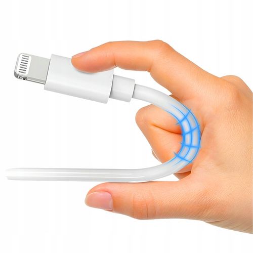 KABEL USB-C LIGHTNING PD 20W 3A DO IPHONE 13 11 APPLE 1M SZYBKIE ŁADOWANIE na Arena.pl