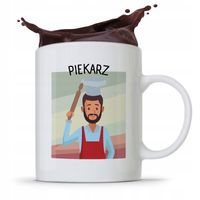 Kubek Prezent Dla Piekarza Najlepszy Piekarz Z Nadrukiem Ze Zdjęciem