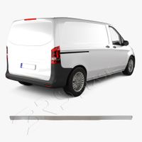 MB VITO W447 INNEN 2015> - Listwa Czarna ABS Nakładka Zderzak Tylni