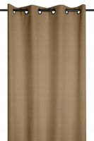 Zasłona gotowa PORTLAND 140x260 camel 100% zaciemniająca blackout GLAMOUR