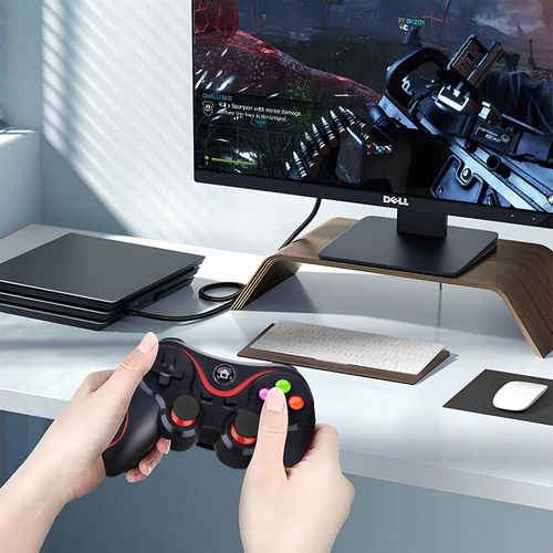 BEZPRZEWODOWY GAMEPAD PAD DO TELEFONU ANDROID PC iOS KONTROLER Z UCHWYTEM na Arena.pl
