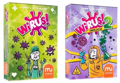 Muduko Gra Wirus + Wirus 2 Ewolucja Zestaw na Arena.pl