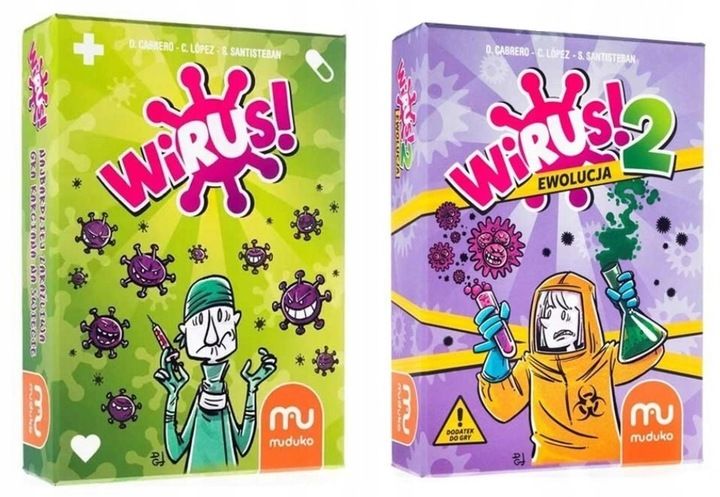 Muduko Gra Wirus + Wirus 2 Ewolucja Zestaw zdjęcie 1