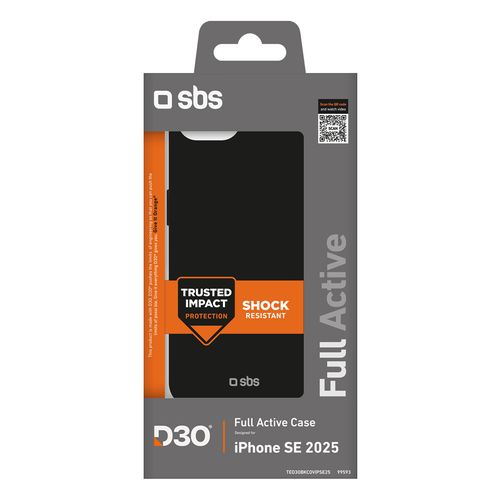 Etui ochronne case do iPhone 16e Full Active D3O - czarne na Arena.pl