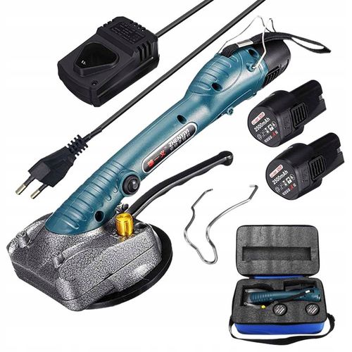 PRZYSSAWKA WIBRUJĄCA DO UKŁADANIA POZIOMOWANIA PŁYTEK GLAZURY WIBRATOR 12V na Arena.pl