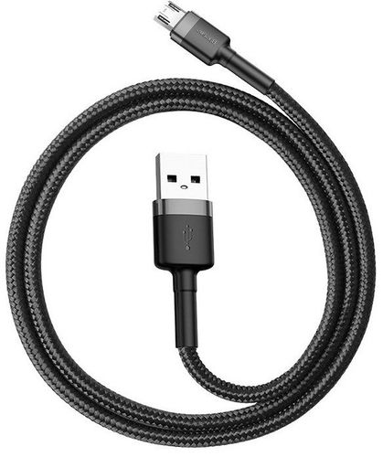 KABEL MICRO USB BASEUS CAFULE 1.5A 2M SZARO-CZARNY na Arena.pl