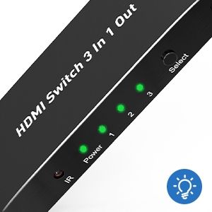 ROZDZIELACZ PRZEŁĄCZNIK SWITCH 3x HDMI 4K HDMI2.0 4K@60HZ na Arena.pl