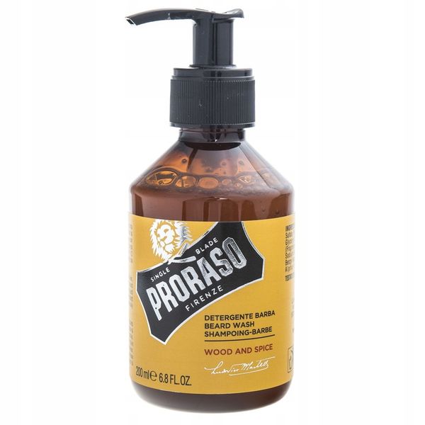 Proraso Wood & Spice szampon do brody 200ml zdjęcie 1