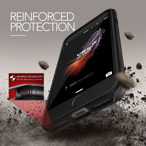 Etui VRS Design Duo Guard iPhone 7 Titanium Black na Arena.pl