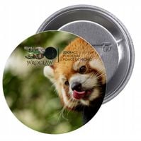 Przypinki buttony ZOO ZOOBACZ POKOCHAJ POMÓŻ