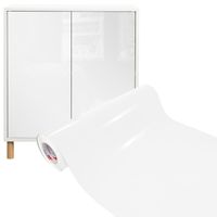 Okleina Meblowa Biały Połysk Na Meble Drzwi Folia Samoprzylepna