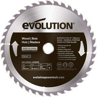 Tarcza do drewna Evolution 255 mm 40 z TCT JAPAN