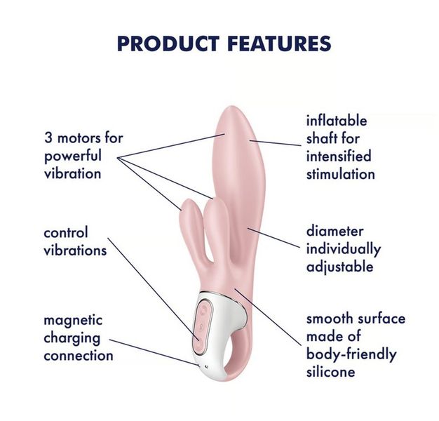 Air Pump Bunny 3 Rose zdjęcie 3