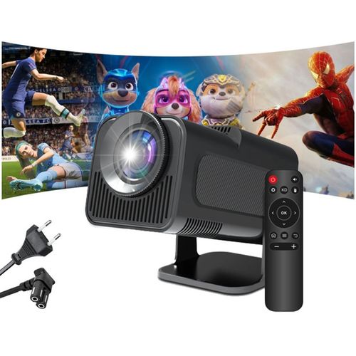 PROJEKTOR RZUTNIK ANDROID TV WIFI FULL HD PRZENOŚNY SMART GŁOŚNIK OBROTOWY na Arena.pl