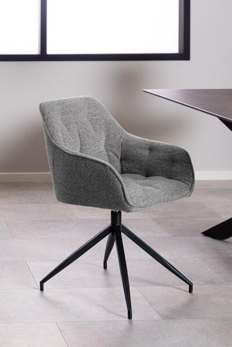 Krzesło Brooke obrotowe szare Monza na Arena.pl