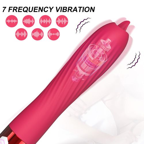 wibrator-silicone vibrator usb, 10 vibration modes, heating na Arena.pl