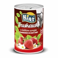 Truskawki w syropie 410g/160g
