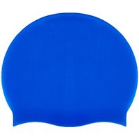 Czepek pływacki silikonowy Aqua Sport Monocap Dark Blue 6-10 lat