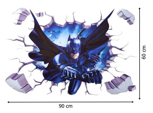 Naklejki na ścianę ścienne Batman WS-0261 na Arena.pl
