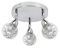 Bolo plafon 3x6W LED smd główka okrągła 1e z przegubem klosz wymienny kd sy