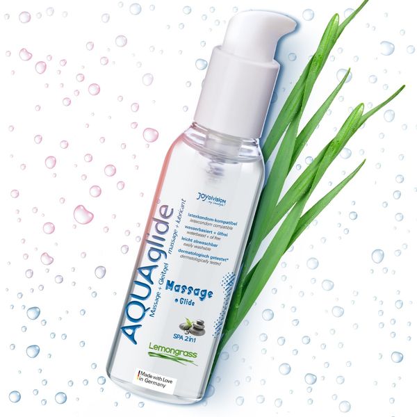 Joydivision Aquaglide Massage + Glide Lemongrass 200 Ml zdjęcie 2