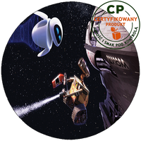 Opłatek na tort Wall-e