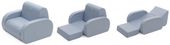 FOTELIK 3W1 TWIST POWDER BLUE
