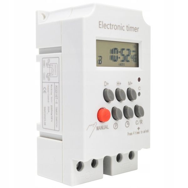 PROGRAMATOR CZASOWY WŁĄCZNIK WYŁĄCZNIK TIMER LCD zdjęcie 5