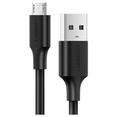 kabel usb do micro usb ugreen  us289 qc 3.0 2.4a 0.5m (czarny)