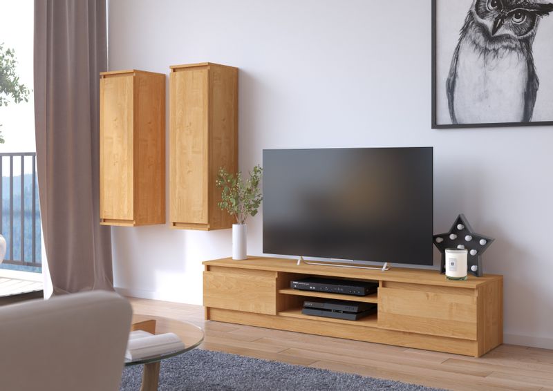 SZAFKA RTV 160 cm 2D 1P OLCHA zdjęcie 5