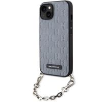 Etui Karl Lagerfeld do iPhone 15, iPhone 14, iPhone 13, Srebrny