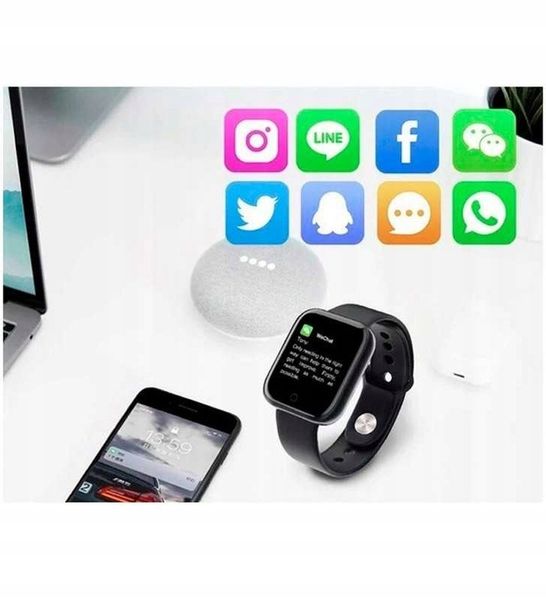 SMARTWATCH L18 SMARTBAND BLACK SPORTOWY PULS zdjęcie 13
