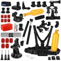 Zestaw 53w1 Akcesoriów do Kamer GOPRO HERO 13 12 11 BLACK Akcesoria 53szt