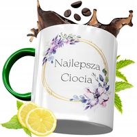 Kubek Zielony Dla Cioci Idealny Prezent