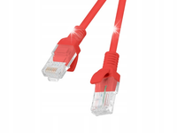 Patchcord Lanberg UTP kat.6 5m czerwony