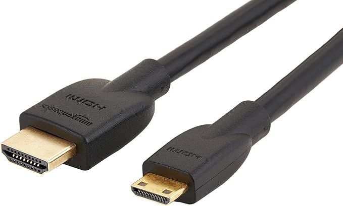 Kabel Amazon Basics High-Speed ​​Mini-HDMI do HDMI – 1,8 m zdjęcie 1