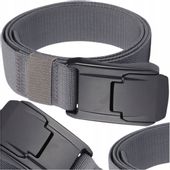 Parciany Elastyczny Taktyczny Pasek Klamra Automatyczna Męski Damski