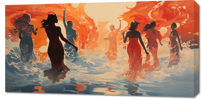 Obraz 100x50cm Taneczny Żar zdjęcie 1