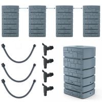 Zbiornik na deszczówkę TOWER STONE 2000l + Akcesoria Beczka na wodę
