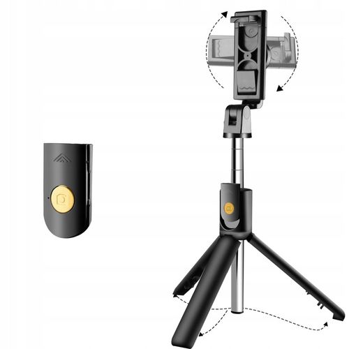 KIJEK DO SELFIE STICK TRIPOD 360 STATYW PILOT LUSTERKO BLUETOOTH BATERIA na Arena.pl